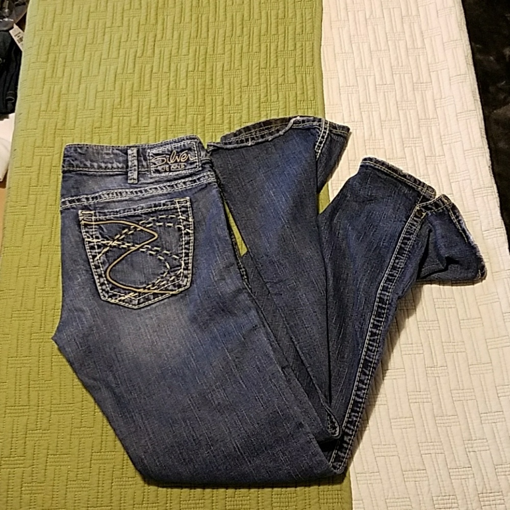 Womens Silver Frances bootcut jeans